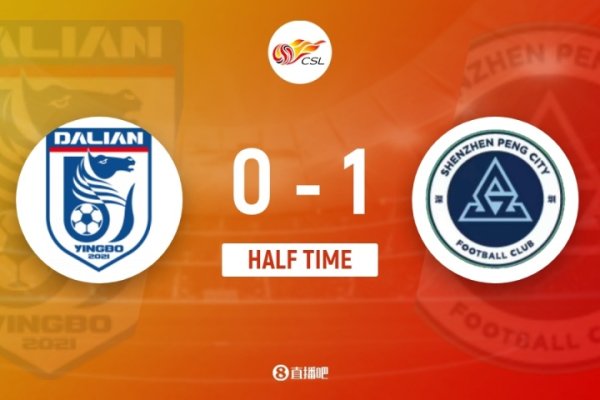 半场-深圳新鹏城1-0大连英博 埃杜加西亚破门马莱莱34分钟