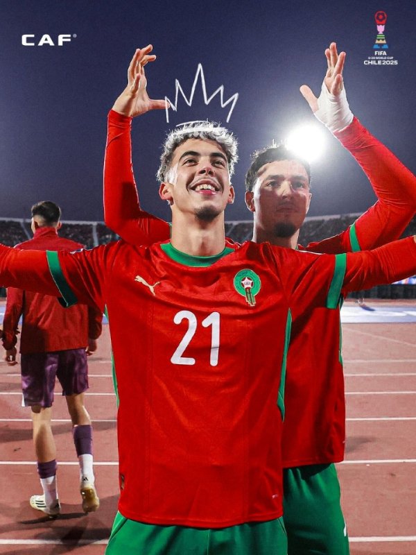 本届世青赛轰5球！摩洛哥小妖扎比里效力葡超，总决赛  双响斩