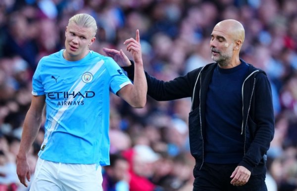 瓜迪奥拉：对哈兰德没进四五个感到失望，攻击  端其他人也得得