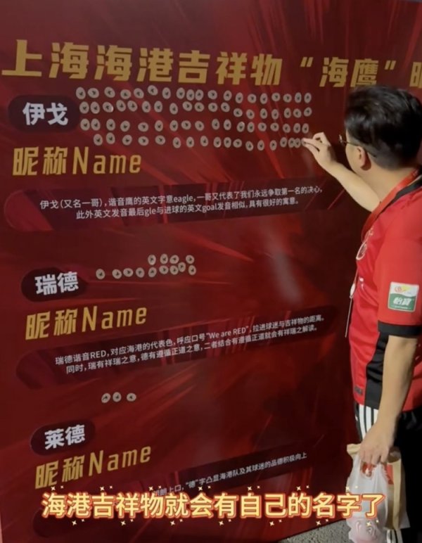 伊戈、瑞德还是莱德？海港俱乐部公布吉祥物三个名称候选