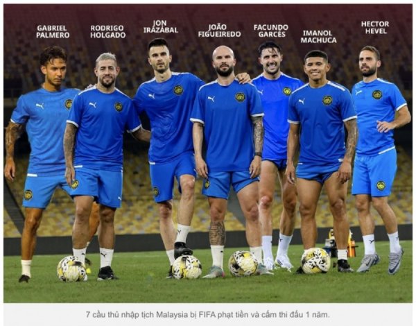 违规归化被禁赛1年！7名归化球员计划起诉马来西亚足协并索赔